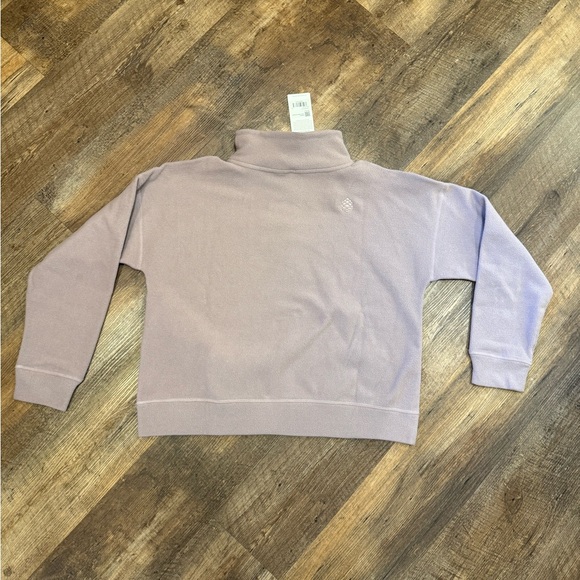 NWT Stio Women's Turpin Fleece Mockneck pullover purple “berry Smoke” , XL - Picture 8 of 10